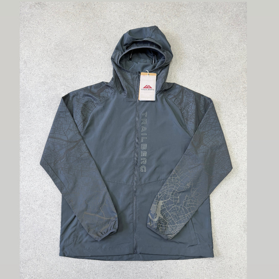 TRAILBERG WINDBREAKER CHARCOAL GREY