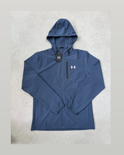 UNDER ARMOUR VANISH WOVEN JACKET ‘NAVY’