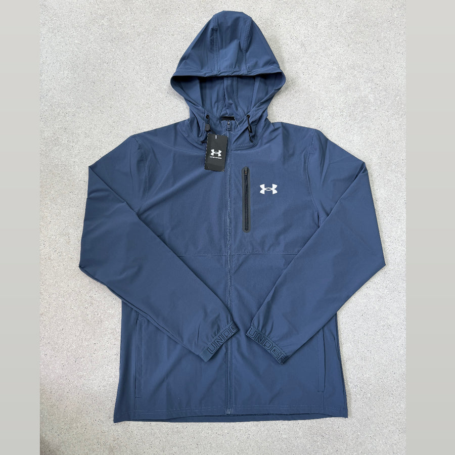 UNDER ARMOUR VANISH WOVEN JACKET ‘NAVY’