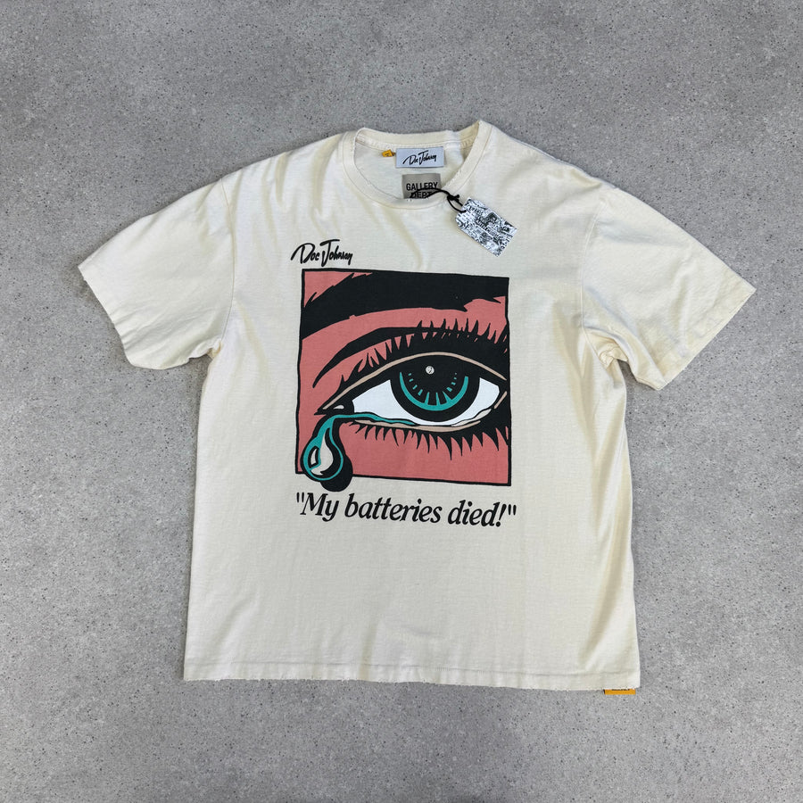 Gallery Dept. Dead Batteries Tee
Antique White