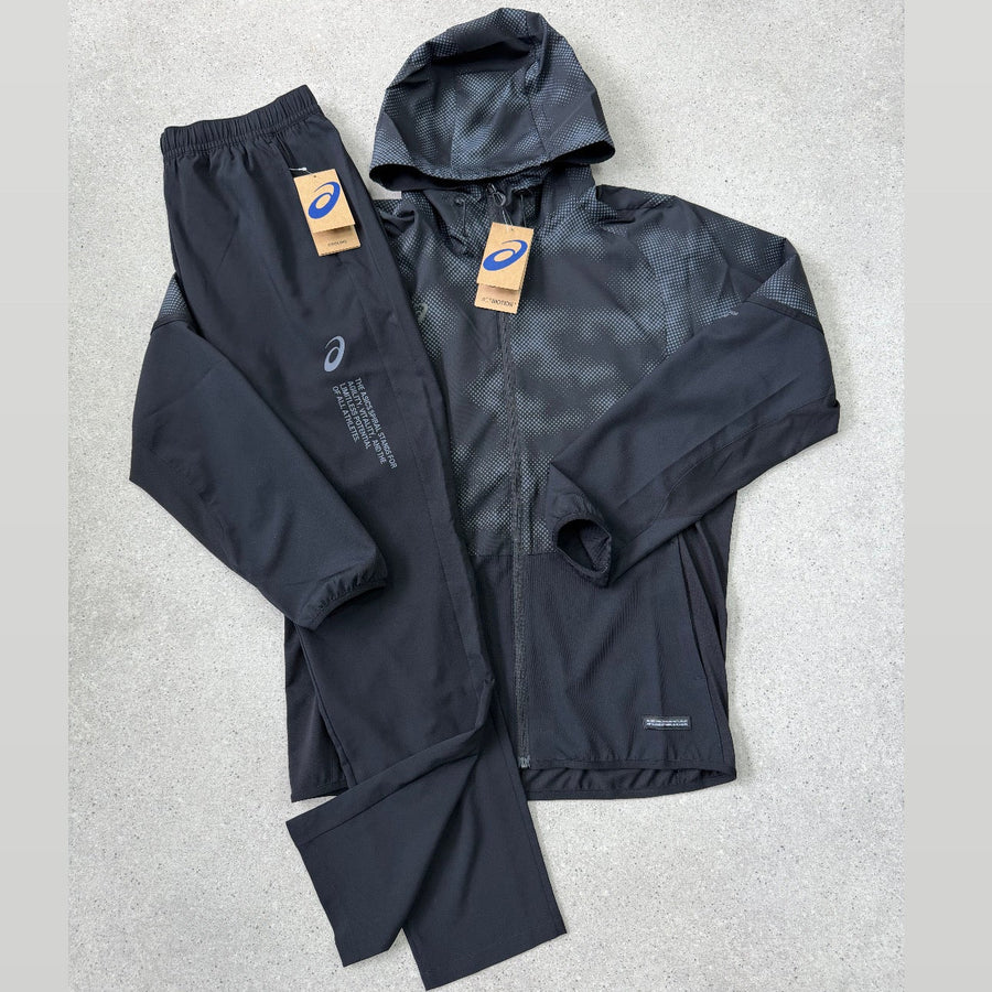 ASICS Asia Exclusive Black/Grey Tracksuit