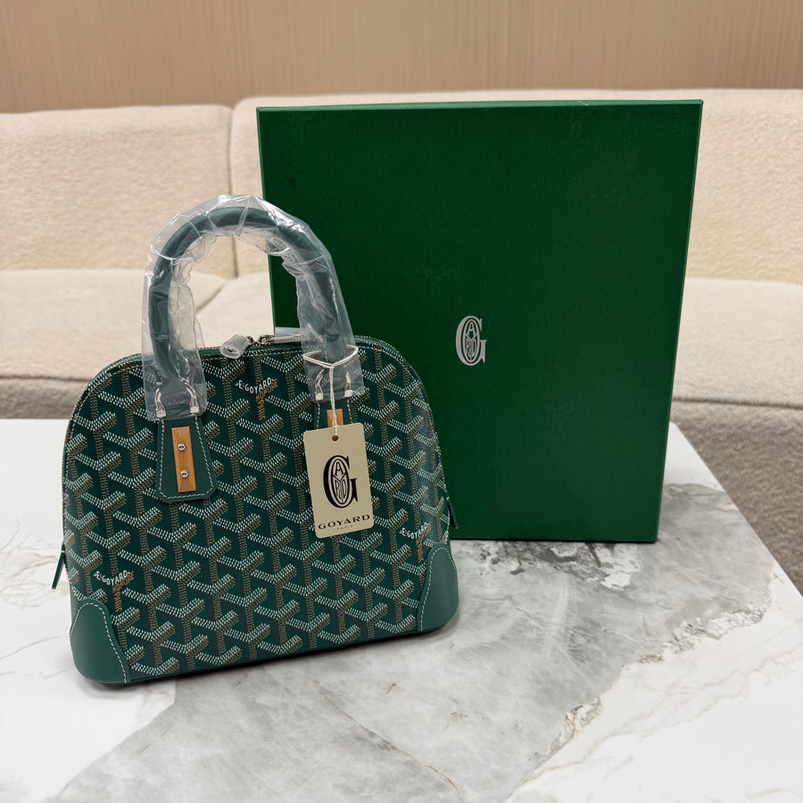 Goyard Vendome leather handbag with strap
