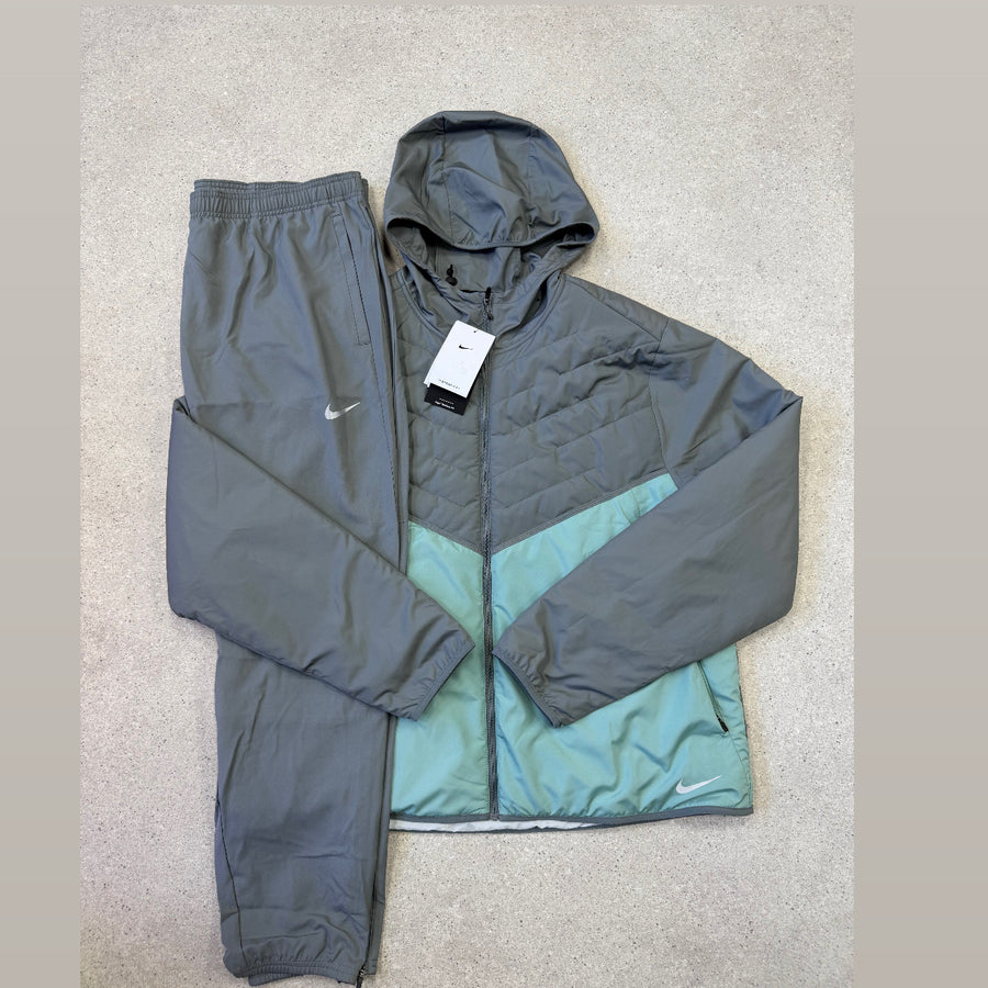 AEROLAYER JACKET CHALLENGER PANTS SET MINT/GREY