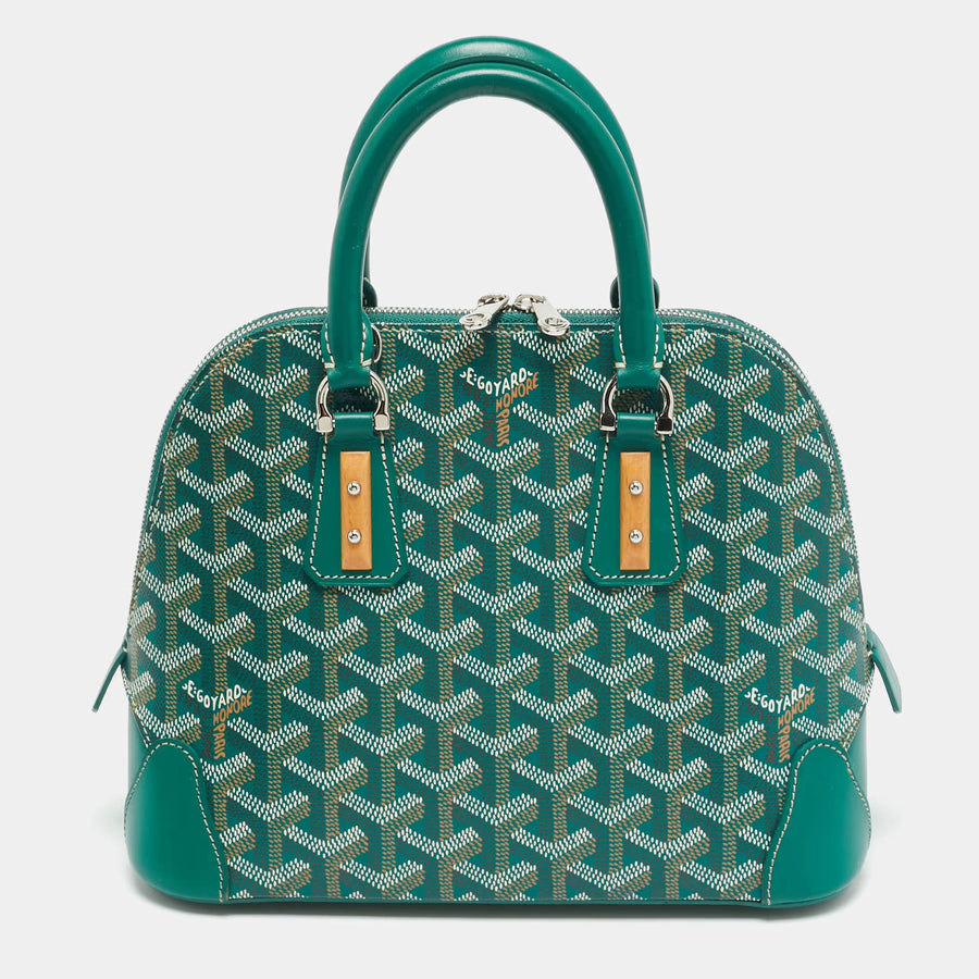 Goyard Vendome leather handbag with strap
