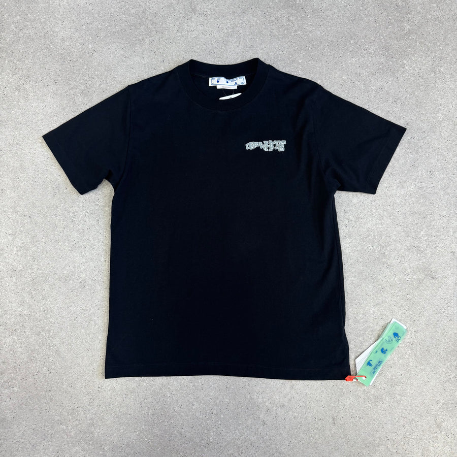 Off-White Carlos Arrow Slim Short-Sleeve Tee 'Black/White'