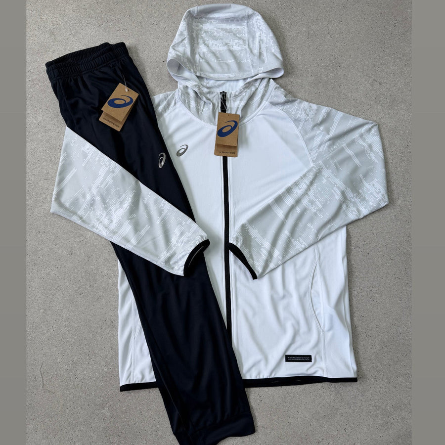 ASICS Asia Exclusive White/Grey Tracksuit
