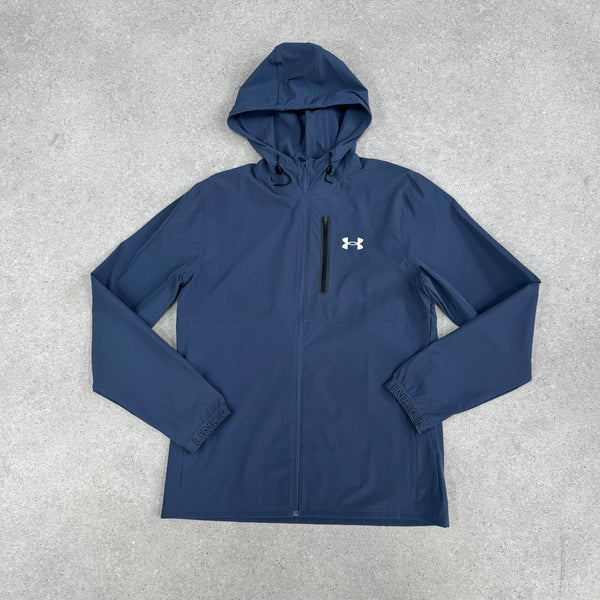 UNDER ARMOUR VANISH WOVEN JACKET ‘NAVY’