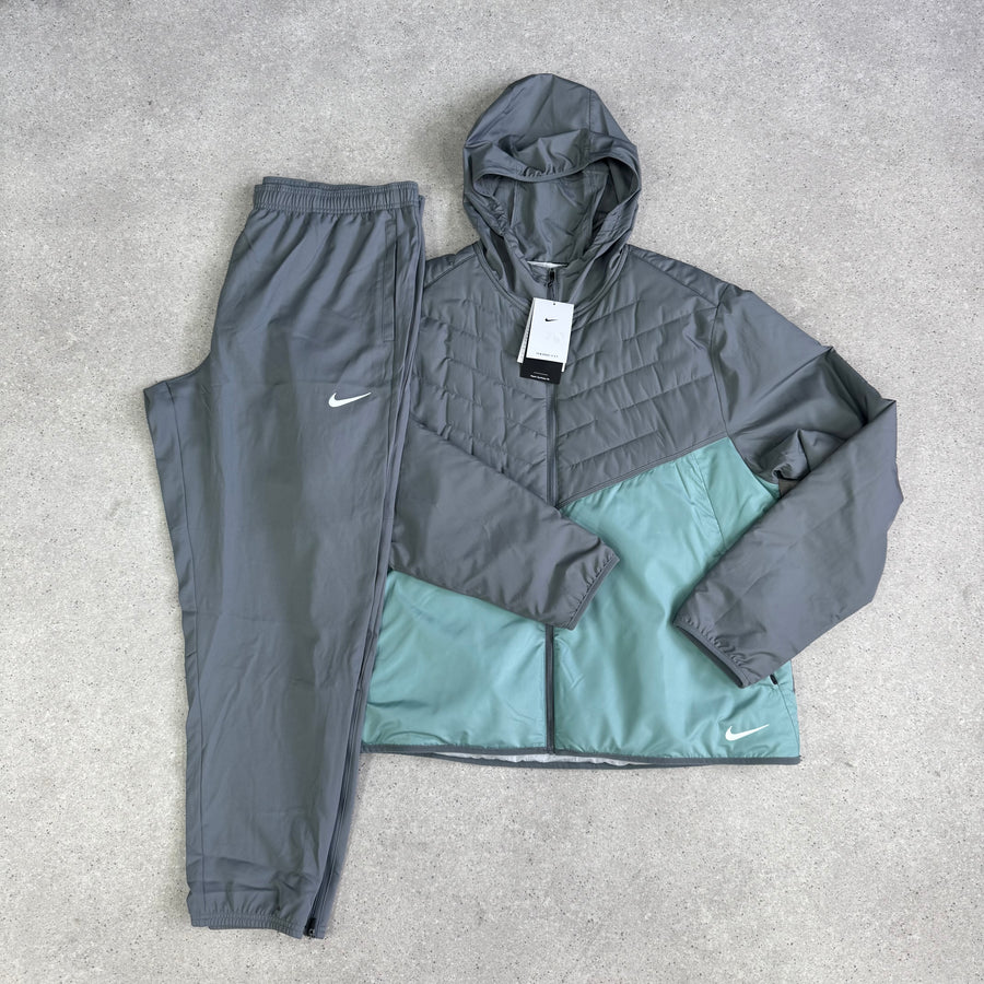 NIKE AEROLAYER JACKET CHALLENGER PANTS SET MINT/GREY