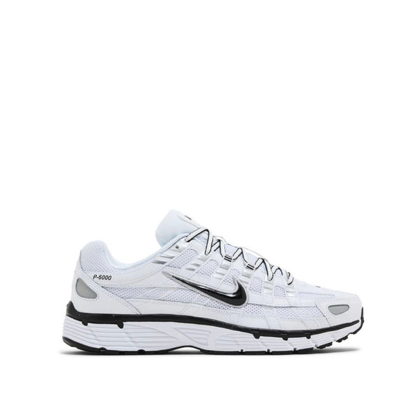 Nike P-6000 'White Metallic Silver Black'