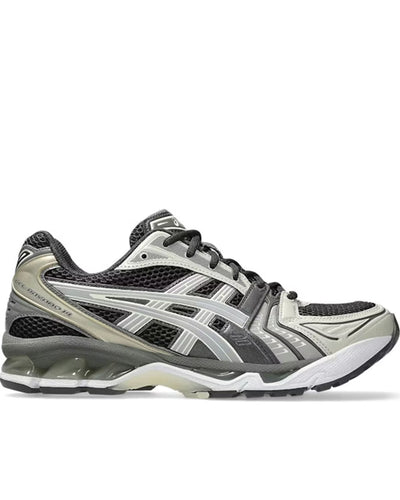Asics Kayano 14's Obsidian Cement Grey